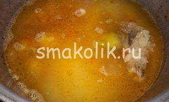 Очень вкусная и необычная каша с мясом и овощами