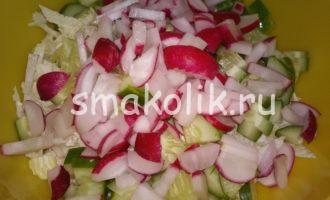 Салат из свежих овощей - вкусно и просто!