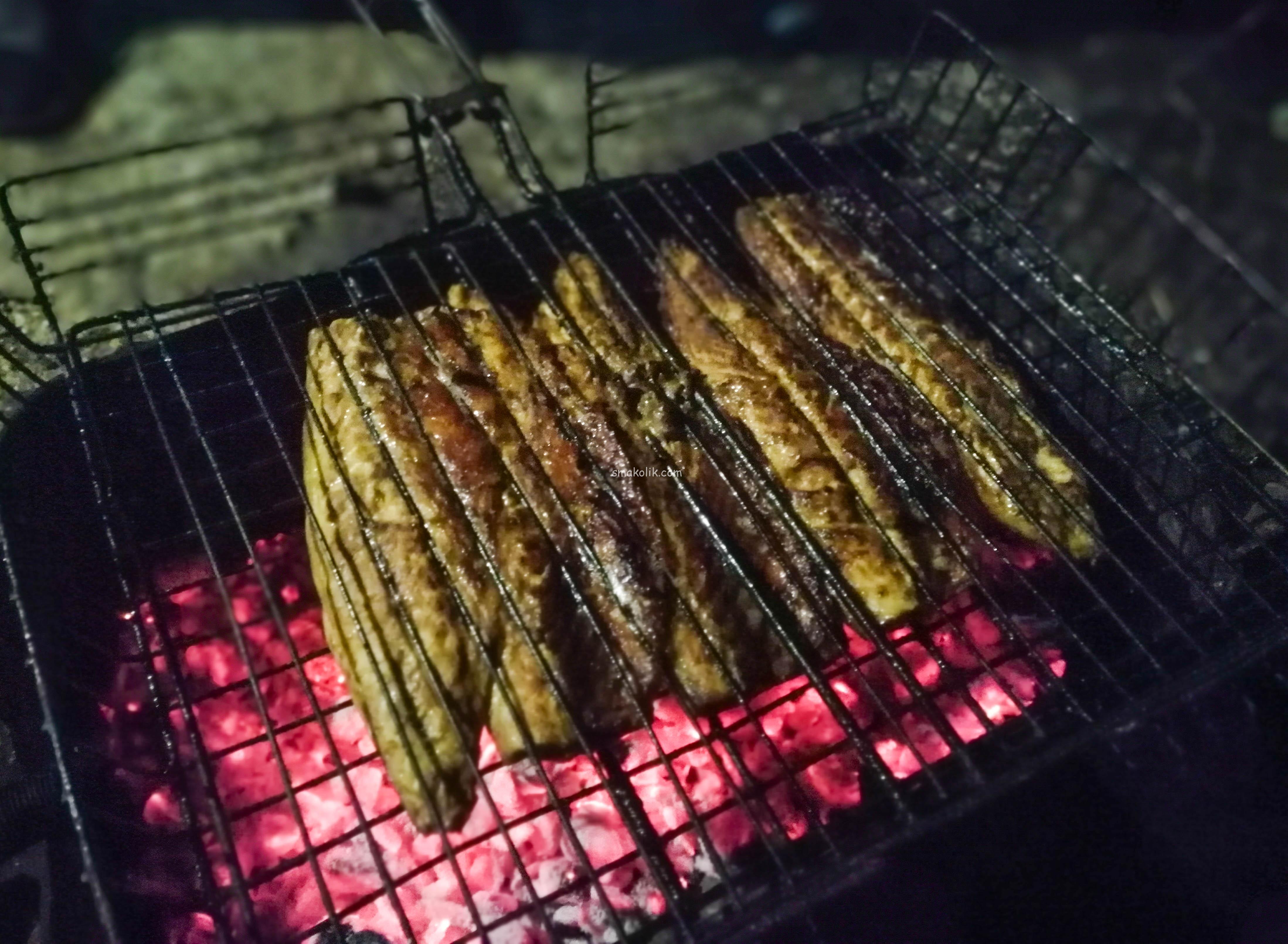 скумбрия на мангале
