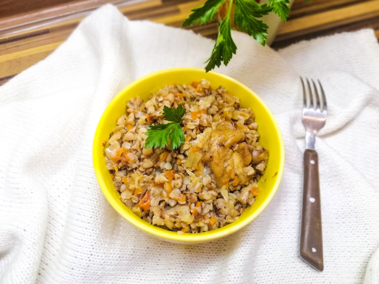 гречка с курицей