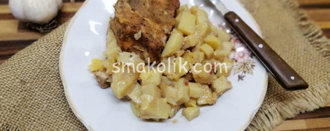 ребрышки с картошкой