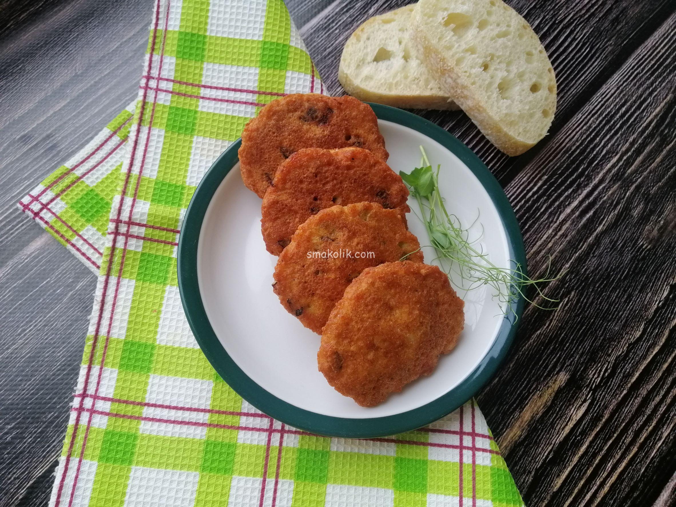 оладьи из икры трески