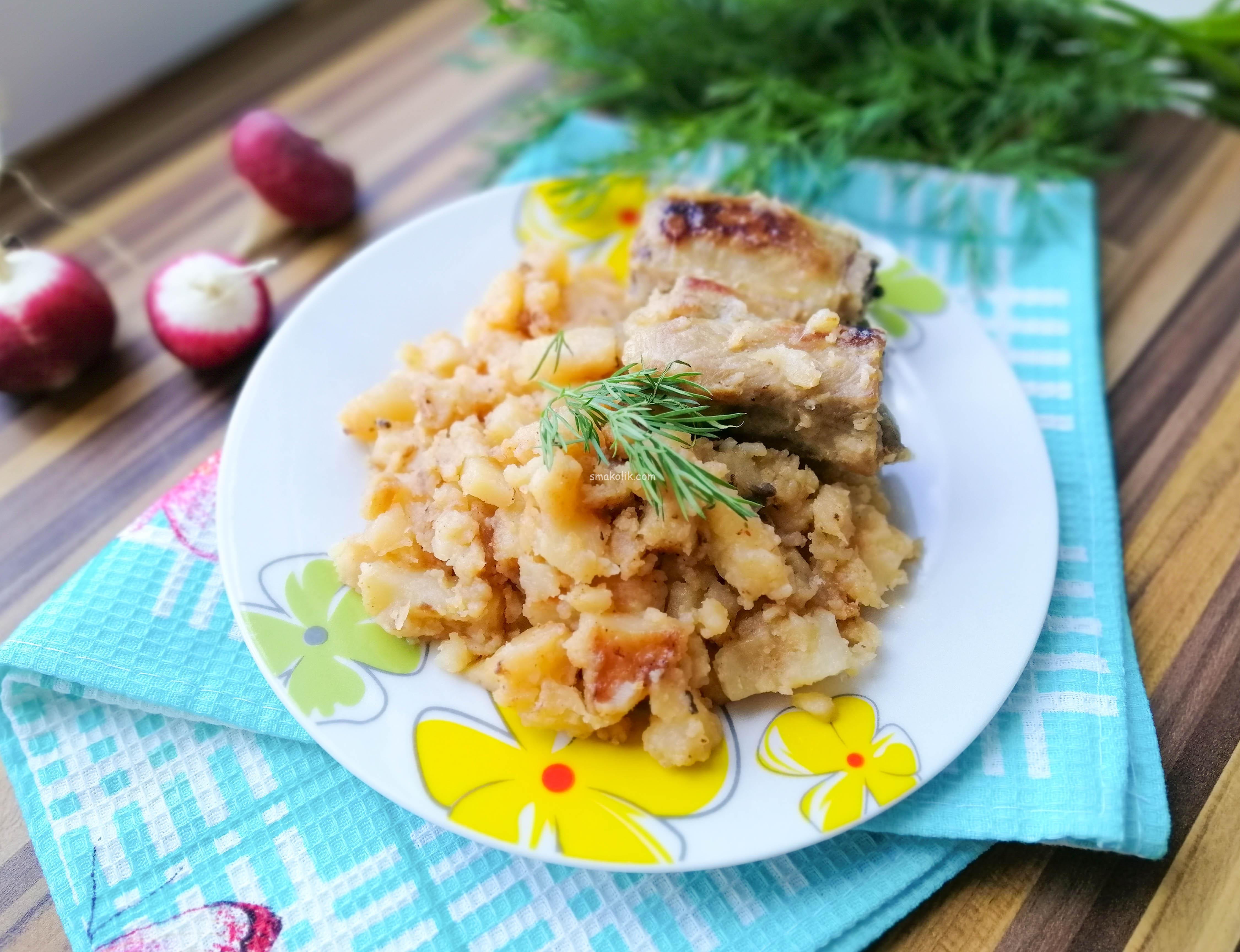 картошка с мясом