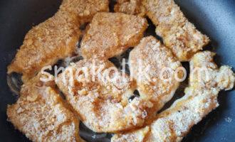 мясо в панировке