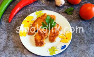 куриное филе в панировке