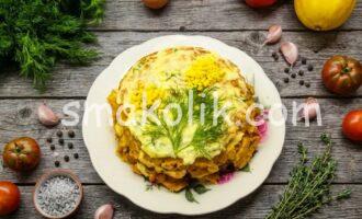мясной торт